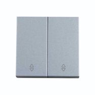 Viko 92605017 Artline Novella Gümüş Komütatör Vavian Çerçevesiz Duvar Anahtarı