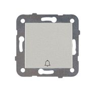 Viko 92605106 Artline Novella Saten Zil Çerçevesiz Duvar Anahtarı