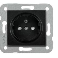 Viko 92605545 Artline Novella Siyah Ups Çerçevesiz Priz