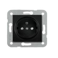 Viko 92605545 Artline Novella Siyah Ups Çerçevesiz Priz