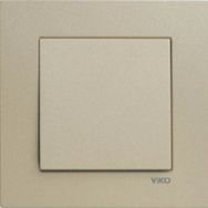 Viko Artline Novella Bronz Çerçeveli Tekli Anahtar