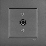 Viko Artline Novella Füme TV Geçişli 8DB Priz