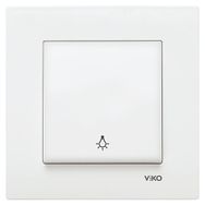 Viko By Panasonic 90967003 Karre Çerçevesiz Beyaz Light Anahtarı
