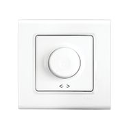 Viko Çerçeveli Linnera Beyaz Dimmer