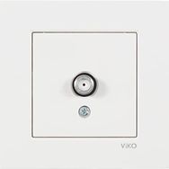 Viko Karre F Konnektör Beyaz Uydu Prizi
