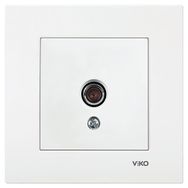 Viko Karre-Meridian Beyaz Tv Geçişli 12Db Mekanizma
