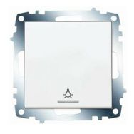 Viko Meridian/ Karre Beyaz Işıklı Light Anahtarı