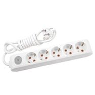 Viko Multi-Let 5'li 2 m Anahtarlı Kablolu Priz
