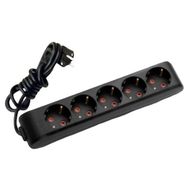 Viko Multi-Let 5'li Topraklı Çocuk Koruma 5 mt Siyah Priz