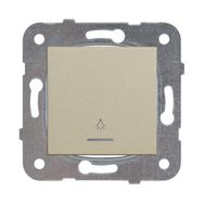 Viko Novella Bronz Işıklı Anahtar