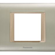 Viko Panasonic Thea 2M Sistema Inox Matt Dore Çerçeve
