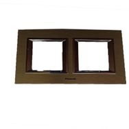 Viko Panasonic Thea 2x2M Ultima Metal Eloxal Bronz Renk Çerçeve