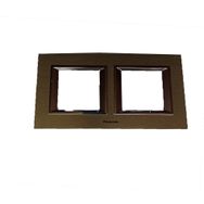 Viko Panasonic Thea 2x2M Ultima Metal Eloxal Bronz Renk Çerçeve