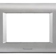 Viko Panasonic Thea 3M Sistema Chrome Matt Metalik Beyaz Çerçeve