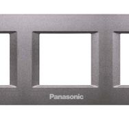 Viko Panasonic Thea 3x2M Optima Serisi Antrasit Renk Çerçeve