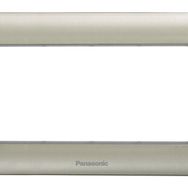 Viko Panasonic Thea 4M Sistema Inox Matt Metalik Beyaz Çerçeve