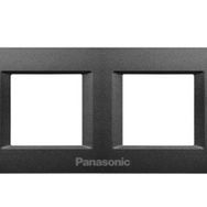 Viko Panasonic Thea 4x2M Optima Serisi Siyah Renk Çerçeve