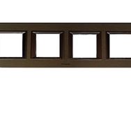 Viko Panasonic Thea 4x2M Ultima Metal Eloxal Bronz Renk Çerçeve