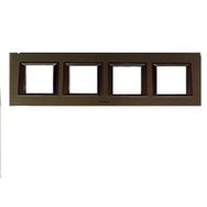 Viko Panasonic Thea 4x2M Ultima Metal Eloxal Bronz Renk Çerçeve