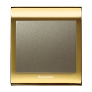 Viko Panasonic Thea Blu Tekli Gold Dore Kapak Anahtar Çerçeve