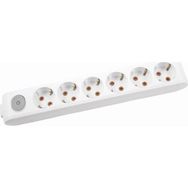 Viko VİKO0109 Topraklı Çocuk Korumalı Klemensli Multi-Let Dörtlü Priz