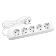 Viko VİKO0132 2 m Topraklı Çocuk Korumalı Multi-Let Beşli Grup Priz