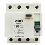 Viko VTR4-100300 AC Tip 300 mA 4x100 Amper Kaçak Akım Koruma Rölesi