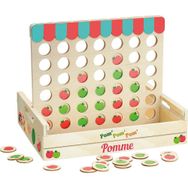 Vilac Four Apples In A Row Sıralı 4 Elma Oyunu