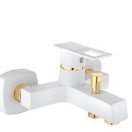 Vilas Trento Elit Beyaz Gold Mix Duş Banyo Bataryası