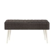 Vina 1053 Beyaz Antrasit Bench