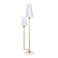 Vinner Bologna Statik Eskitme Mat Gold Metal Lambader