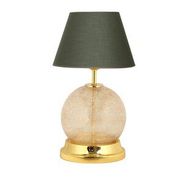Vinner Broken Glass Gold Detaylı Cam Abajur
