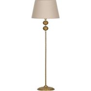 Vinner Delhi Eskitme Çift Küre Kristal Taşlı Burgulu Metal Lambader