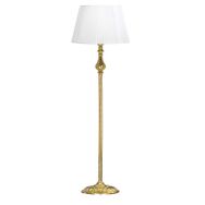 Vinner Madelyn Organize Beyaz Gold Kaplama Burgulu Metal Lambader