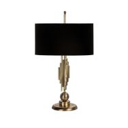 Vinner Marche Mka-01 Siyah Eskitme Mat Gold Metal Abajur