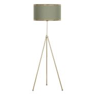 Vinner Noa Eskitme Tripod Boyu Ayarlanabilir Metal Gold Şeritli Haki Lambader