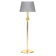 Vinner Solid Gold Kaplama Düz Metal Ayak Gri Kırçıl Lambader