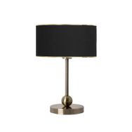 Vinner Sphere Gold Siyah Eskitme Kaplama Metal Abajur