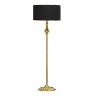 Vinner VNRMADGKLMB023 Madelyn Gold Şeritli Siyah Gold Kaplama Burgulu Metal Lambader