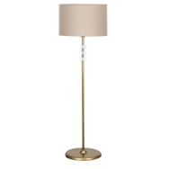Vinner VNRMADGKLMB071 Madelyn Gold Şeritli Pre Hasır Gold Kaplama Burgulu Metal Lambader