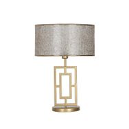 Vinner VNRPUGLIAEMGA01038 Puglia Eskitme Mat Gold Metal Sarı Kırçıl Abajur