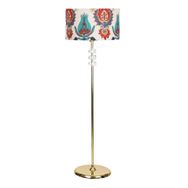 Vinner VNRVGAEKLMB036 Vega Eskitme Üçlü Küre Tek Ayaklı Metal Cappadocia Desenli Lambader