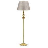 Vinner VNRVGAGKLMB036 Vega Gold Üçlü Küre Tek Ayaklı Metal Sarı Kırçıl Lambader