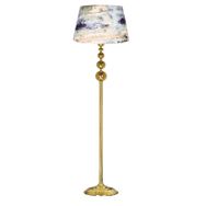 Vinner VNRVGAGKLMB094 Vega Gold Üçlü Küre Tek Ayaklı Metal Blumixed Lambader