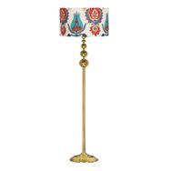 Vinner VNRVGAGKLMB096 Vega Gold Üçlü Küre Tek Ayaklı Metal Lale Desenli Lambader