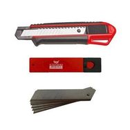 VIP-TEC VT875101 160x18 mm Profesyonel Plastik Maket Bıçağı+10 Adet Yedek Başlığı