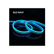 Viralighting CT-4555 12 V 5 mt Buz Mavi Cata Tak Çalıştır Neon Esnek Şerit Led Aydınlatma