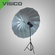 Visico AU160-B Siyah Gümüş 150 cm Reflektör Şemsiye
