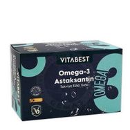 Vitabest Omega-3 Astaksantin 50 Kapsül Balık Yağı