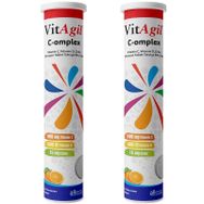 VitAgil C-omplex Vitamin C D Çinko 2x20 Efervesan Tablet